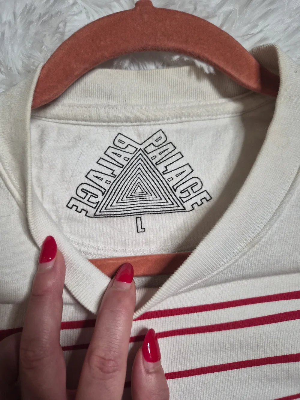 Palace Sweater Palace Skateboards Size Large L Graphic Stripes Skater Streetwear